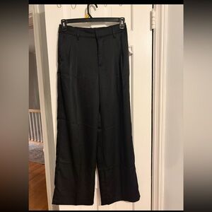 GAP Black Easy Wide-Leg Trousers
